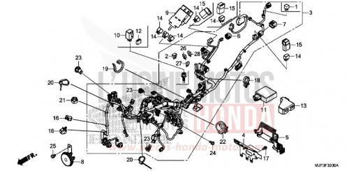 WIRE HARNESS CRF1000AH de 2017